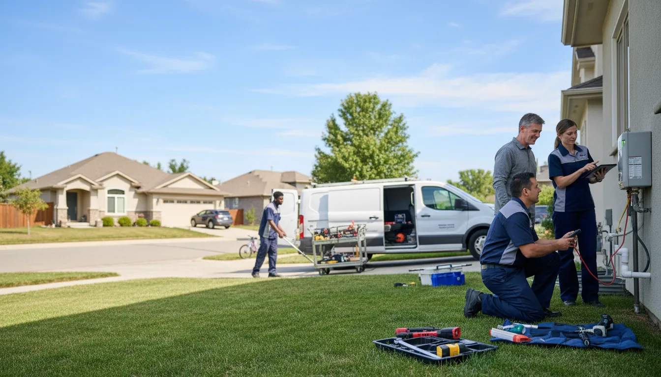 Tankless water heater service in Glenrock, WY